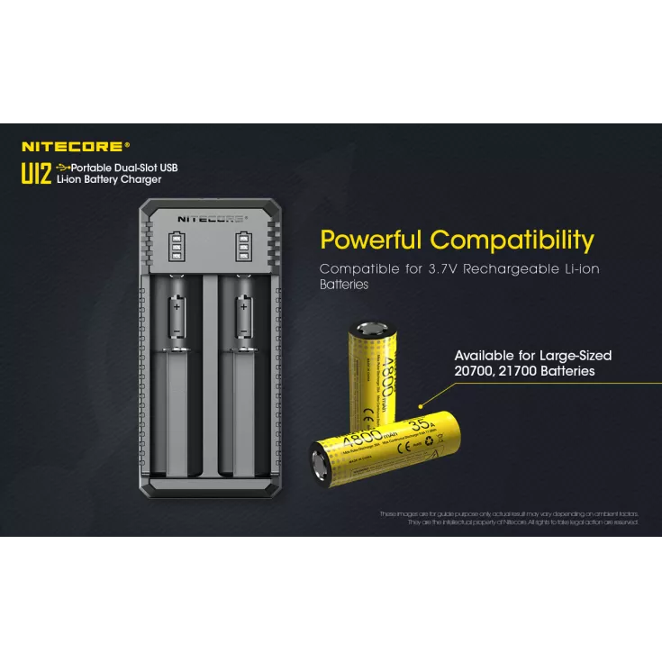 Nitecore UI2 Portable Battery Charger