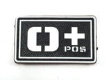 Night Ops Blood Group ID Patch
