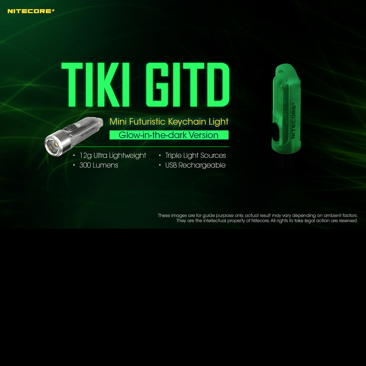 Nitecore TIKI GITD