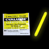 Cyalume® MINI Lightstick - 2" Green & Yellow