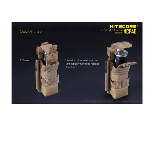 Nitecore NCP40 Flashlight Holster