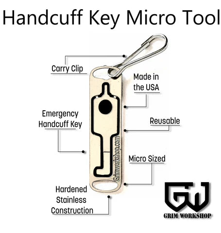 Hand Cuff Key Micro Tool
