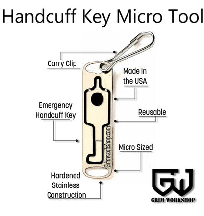 Hand Cuff Key Micro Tool