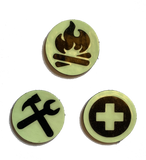 EDC Kit Icon Glowing Markers