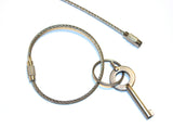 Steel Cable Key Ring