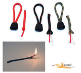 550 Paracord FireCord Zipper Pulls