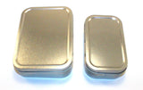 Silver Airtight Survival Tins