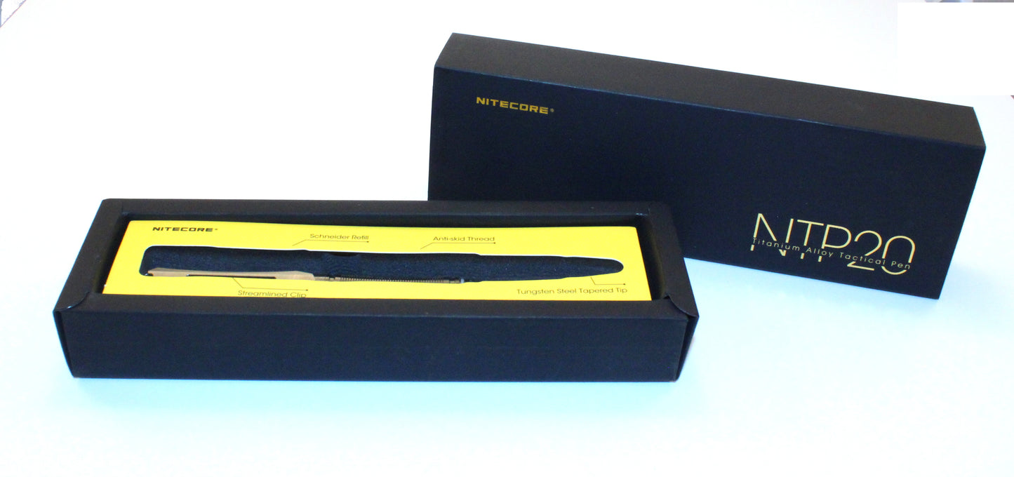 Nitecore NTP20 Titanium Alloy Tactical Pen