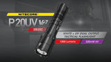Nitecore P20UV V2 Flashlight