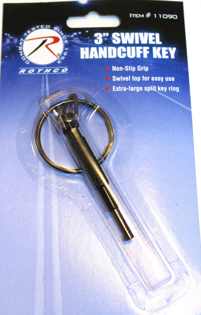 Rothco 3 Swivel Handcuff Key