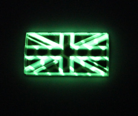 Glint Glow Union Jack Patch