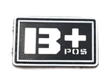 Night Ops Blood Group ID Patch