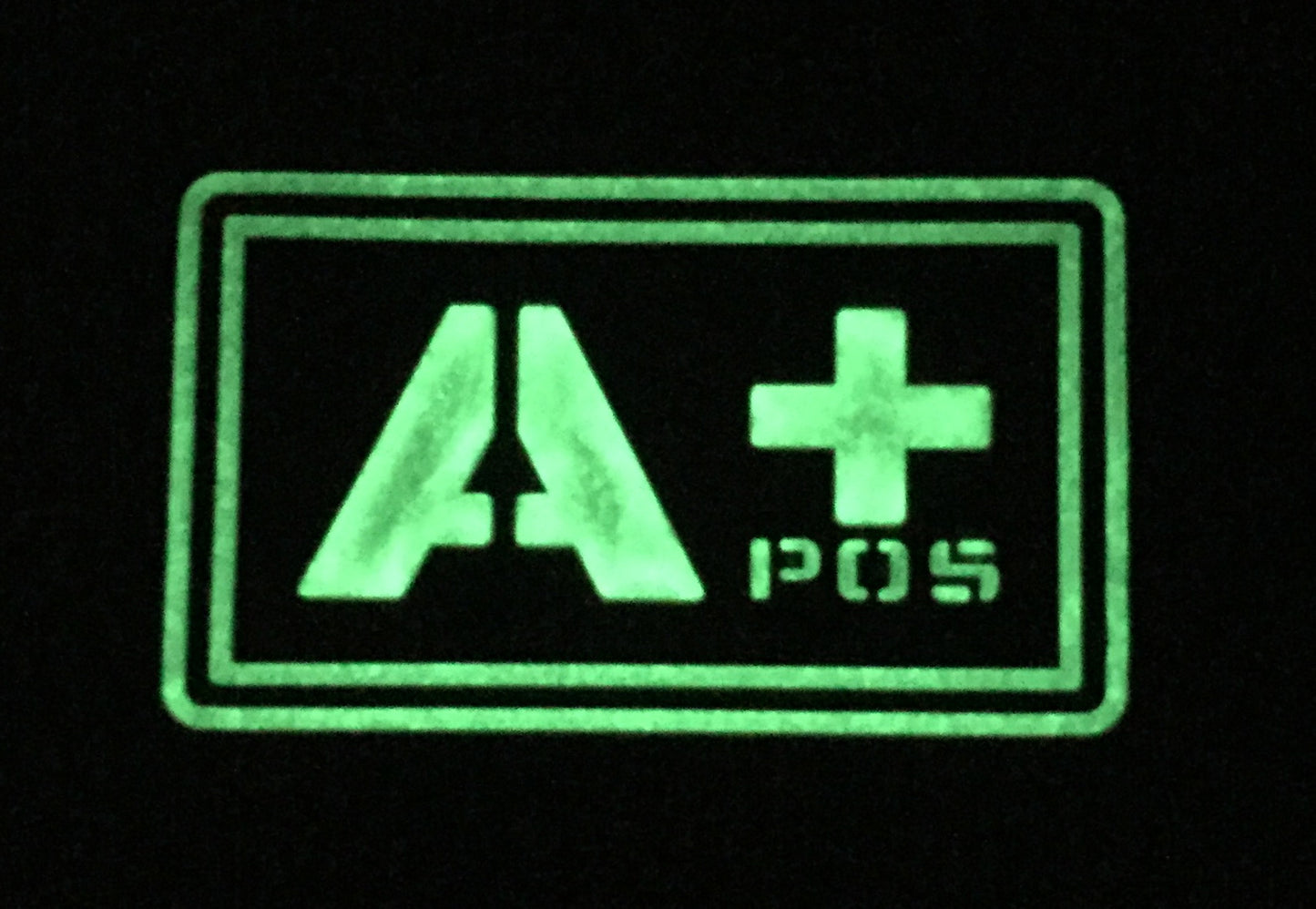 Night Ops Blood Group ID Patch