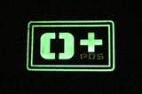 Night Ops Blood Group ID Patch