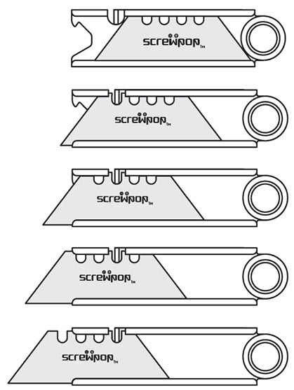 Screwpop™ Utility Knife